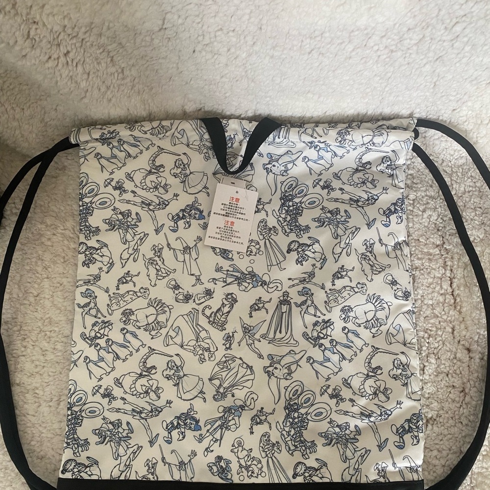COPY - Disney Castle Drawstring Backpack - Picture 7 of 7